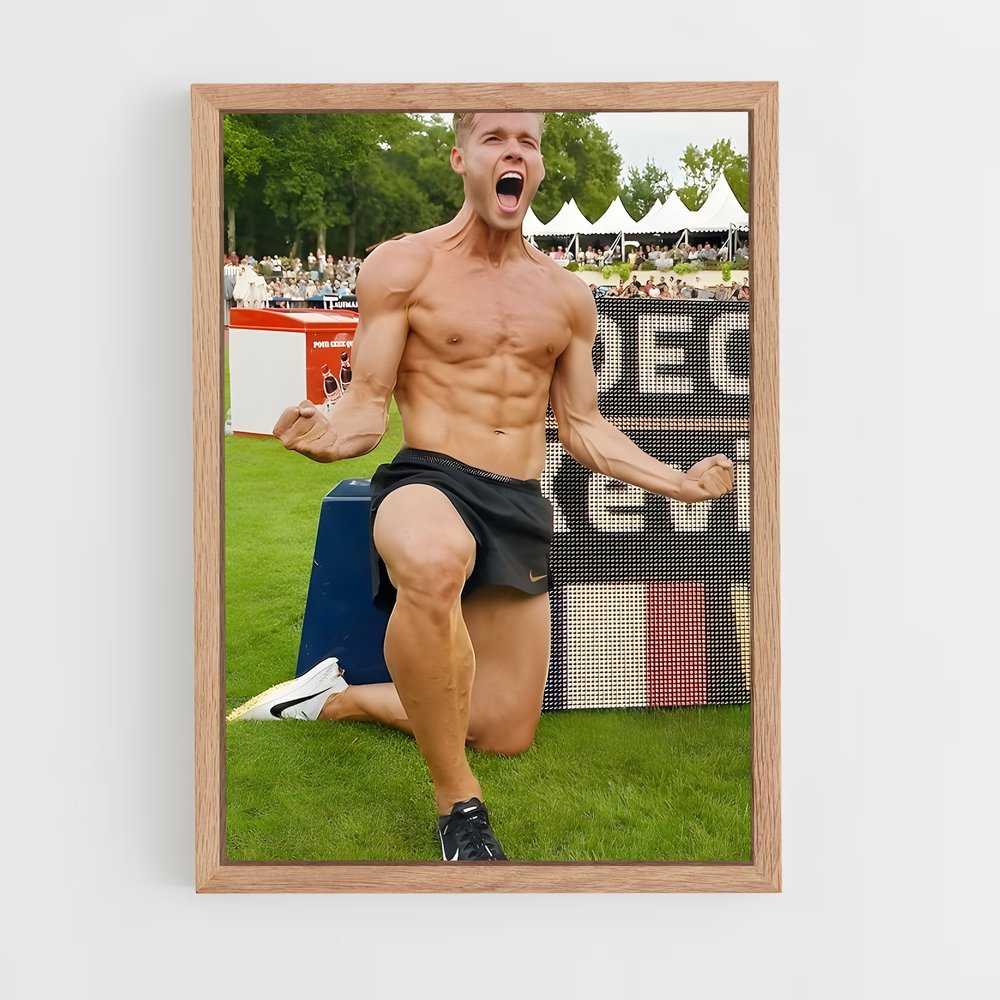 Poster Sprinting Legend – affiche Athlétisme (vue 4)